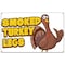Signmission Smoked Turkey Legs Banner Concession Stand Food Truck Single Sided B-96 Smoked Turkey Legs19 - alternate 1